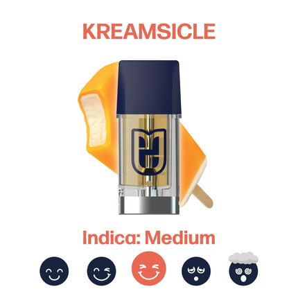 Indica: Medium THC-H+ | Kreamsicle - Relivia, Inc