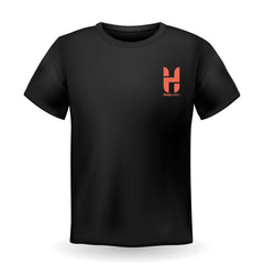 How High Tee (Black / Orange) - Relivia, Inc
