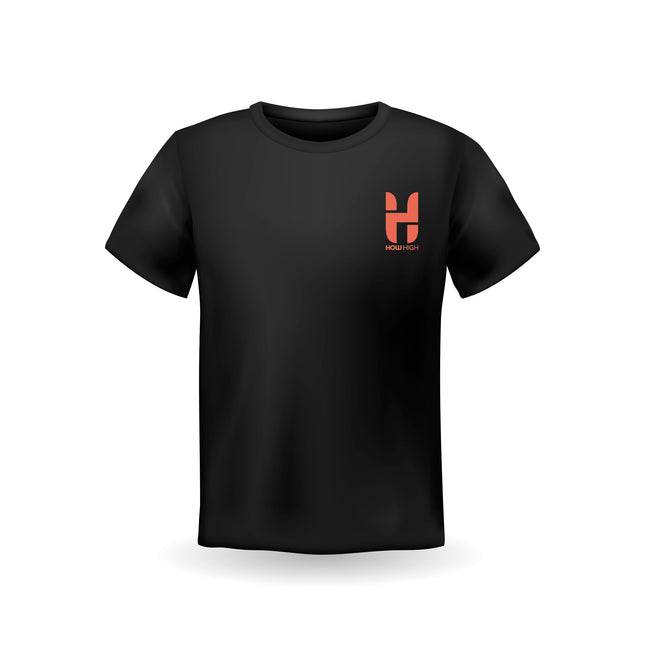How High Tee (Black / Orange) - Relivia, Inc